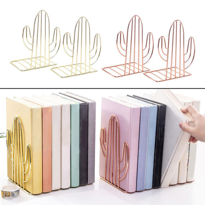 Cactus Bookshelf Holder