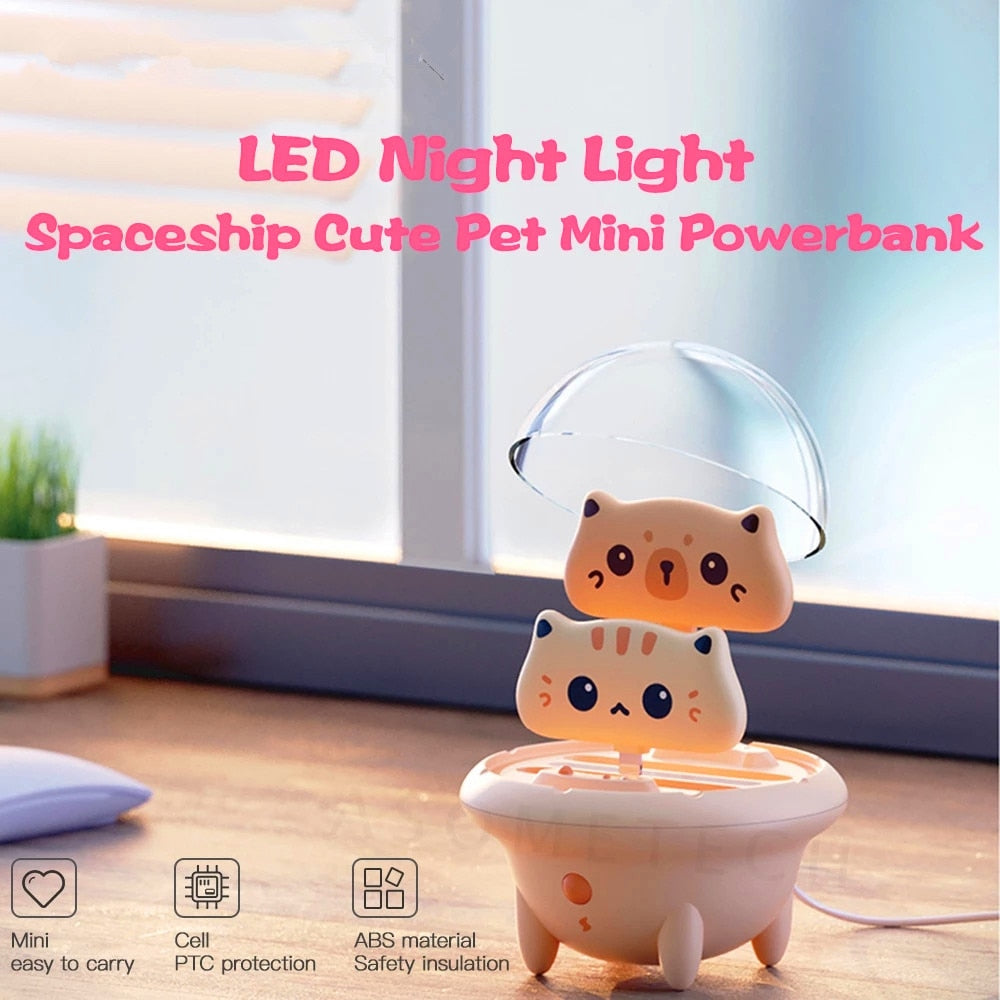 Cute Cat Portable Mini Power Bank